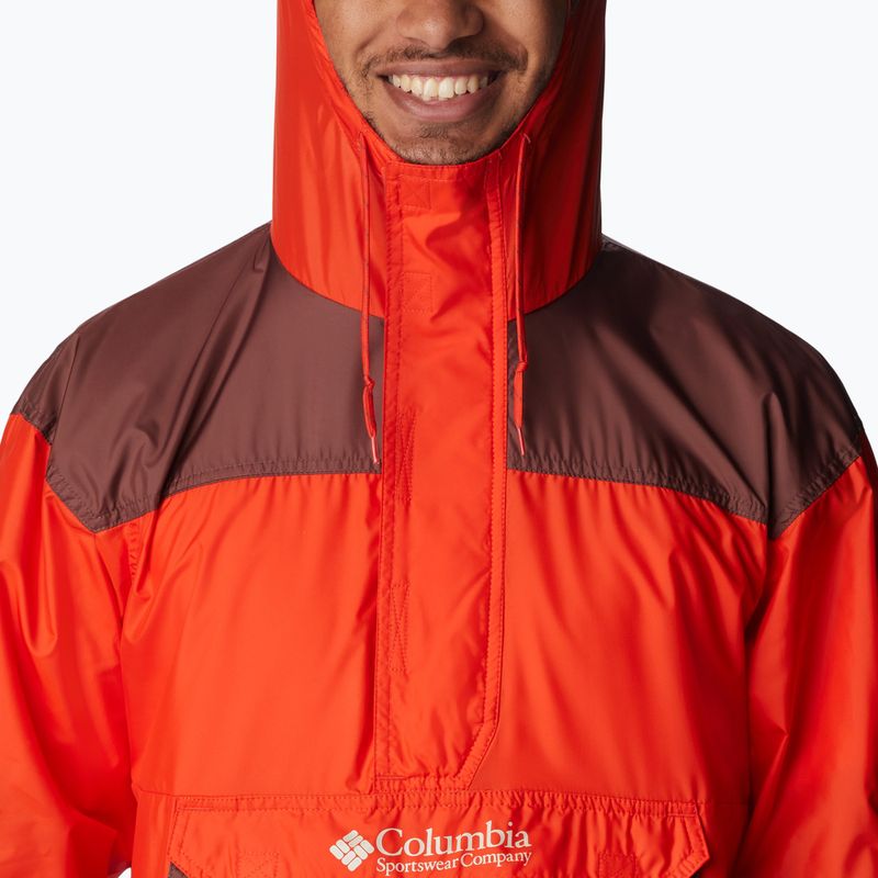 Kurtka przeciwwiatrowa męska Columbia Challenger spicy/light raisin 4