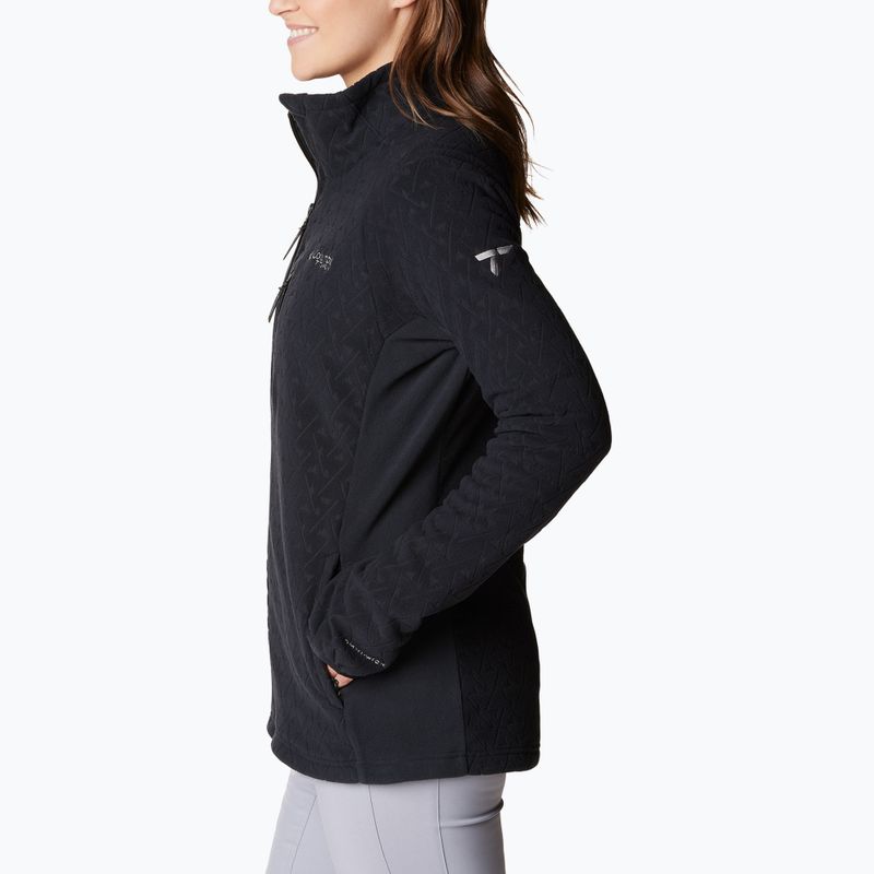 Bluza trekkingowa damka Columbia Titan Pass 3.0 black 3