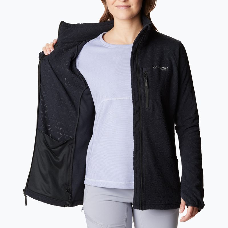 Bluza trekkingowa damka Columbia Titan Pass 3.0 black 5