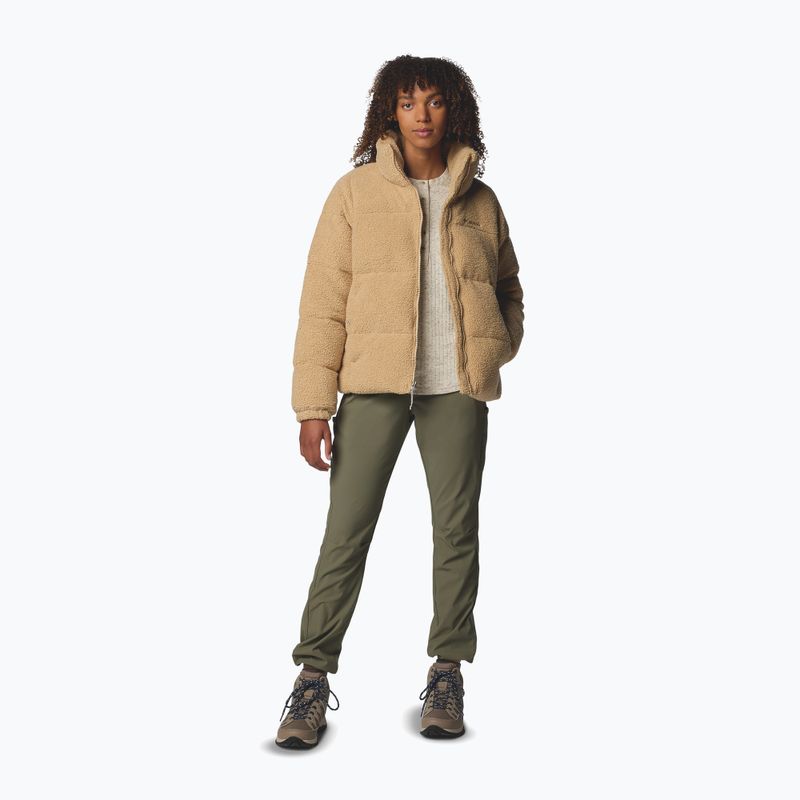 Kurtka ocieplana damska Columbia Puffect Sherpa canoe 2