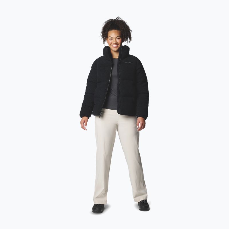 Kurtka ocieplana damska Columbia Puffect Sherpa black 2