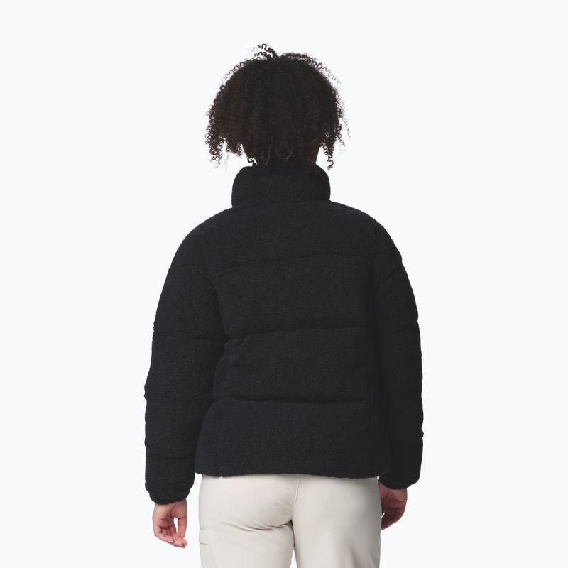 Kurtka ocieplana damska Columbia Puffect Sherpa black 3
