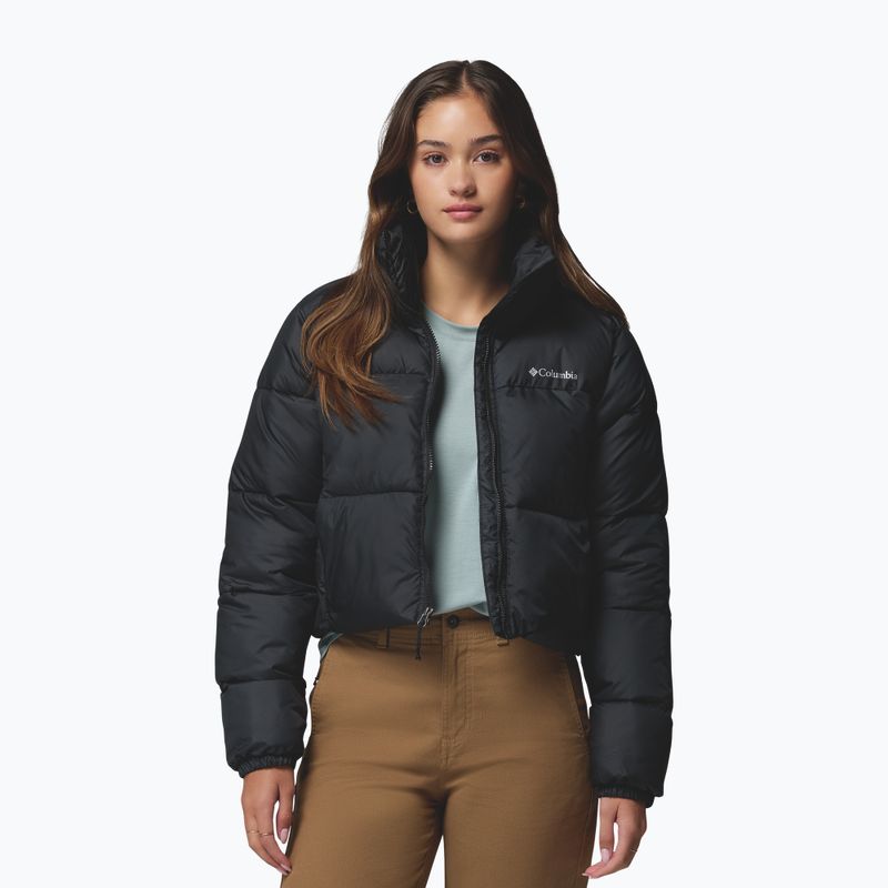Kurtka ocieplana damska Columbia Puffect II Cropped black 5