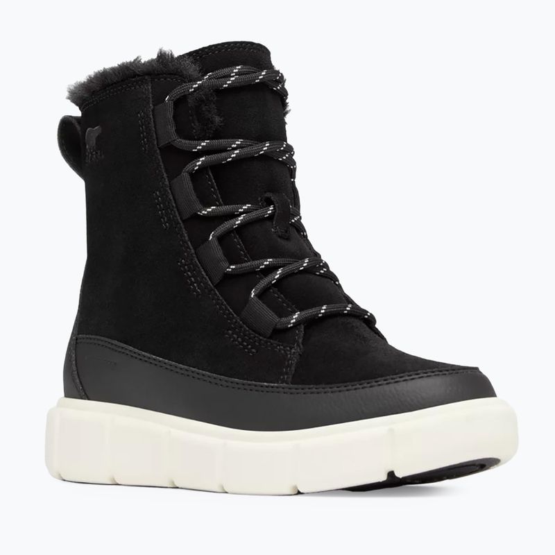 Śniegowce dziecięce Sorel Youth Sorel Explorer III Lace black/sea salt 8