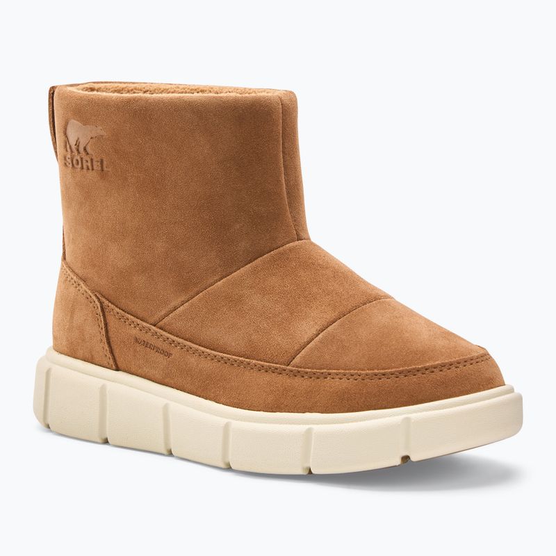 Śniegowce damskie Sorel Explorer III Slip-On WP velvet tan/chalk