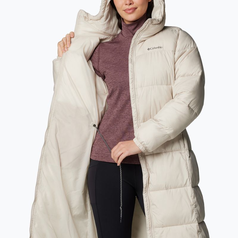 Płaszcz puchowy damski Columbia Puffect II Long dark stone 6