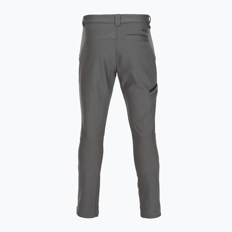 Spodnie softshell męskie Columbia Vast Canyon Softshell city grey 7