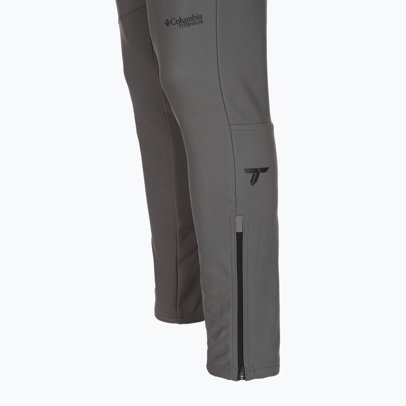 Spodnie softshell męskie Columbia Vast Canyon Softshell city grey 8