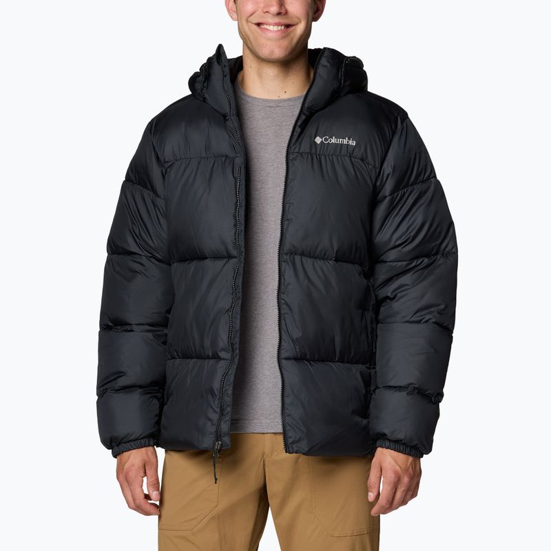 Kurtka ocieplana męska Columbia Puffect II Hooded black 3