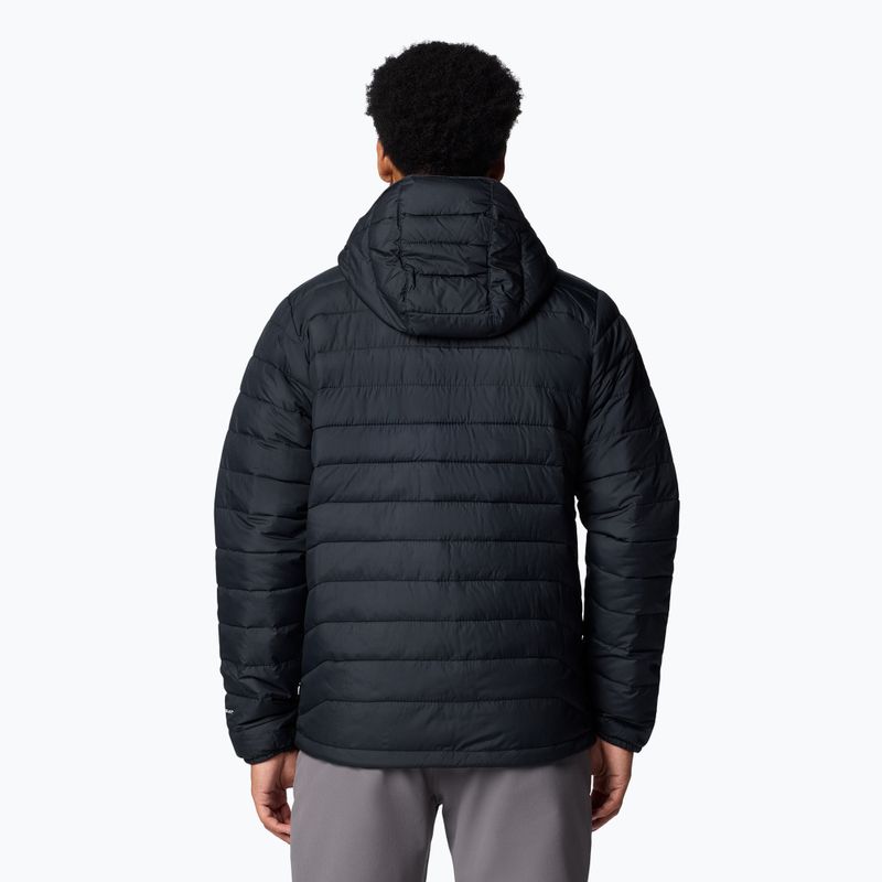 Kurtka męska Columbia Powder Lite II Hooded black 3