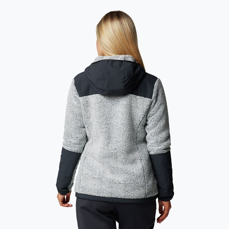 Bluza damska Columbia Arctic Crest Sherpa white/black 3