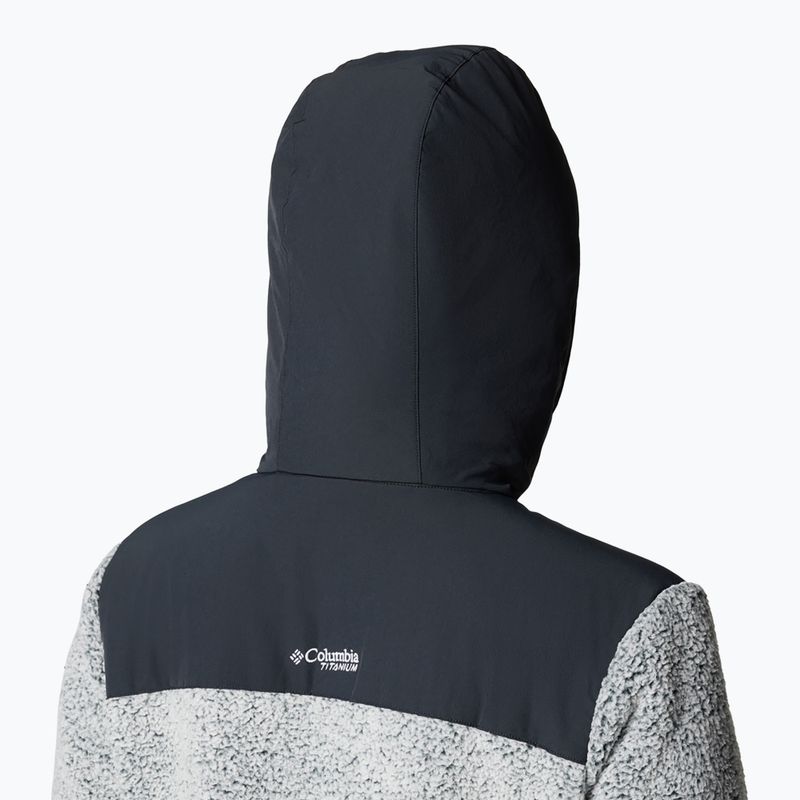 Bluza damska Columbia Arctic Crest Sherpa white/black 7