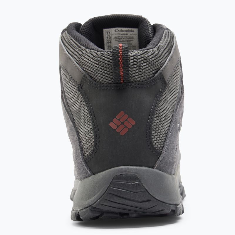 Buty trekkingowe męskie Columbia Crestwood Mid Wp V2 dark grey/ deep rust 6