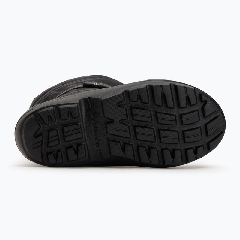 Śniegowce dziecięce Columbia Youth Powderbug Snowlite black/white 4