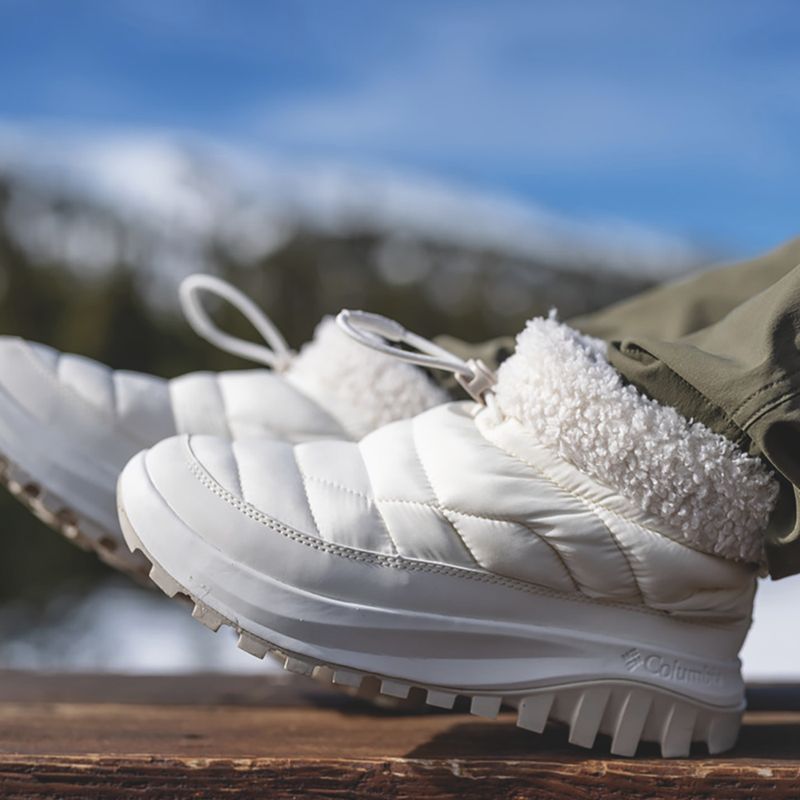 Śniegowce damskie Columbia Snowtrot Shorty sea salt/fig 14