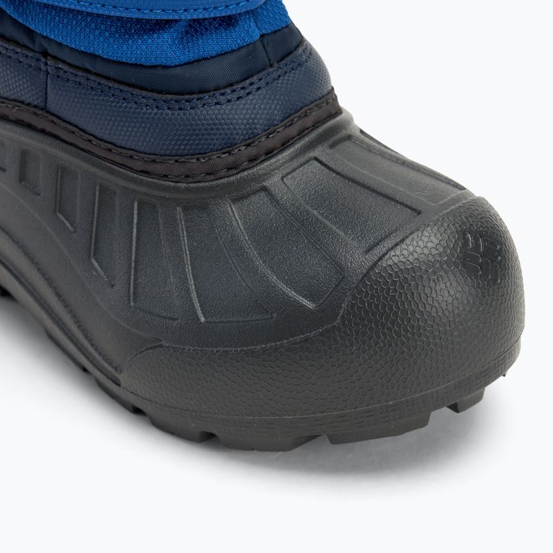 Śniegowce dziecięce Columbia Powderbug Snowlite mountain blue/ spicy 7