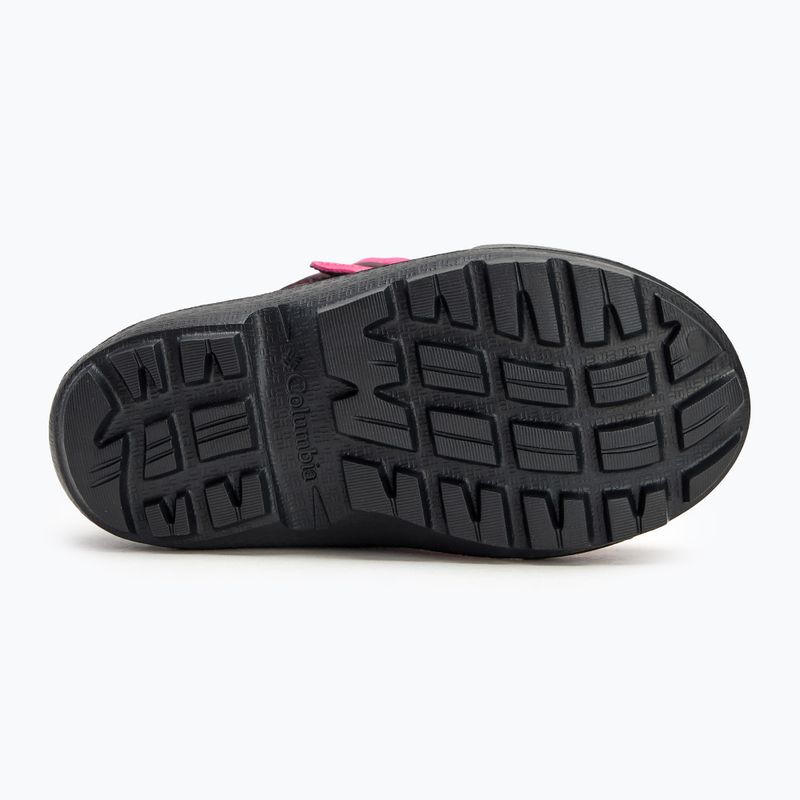 Śniegowce dziecięce Columbia Powderbug Snowlite pink ice/ moonvista 4