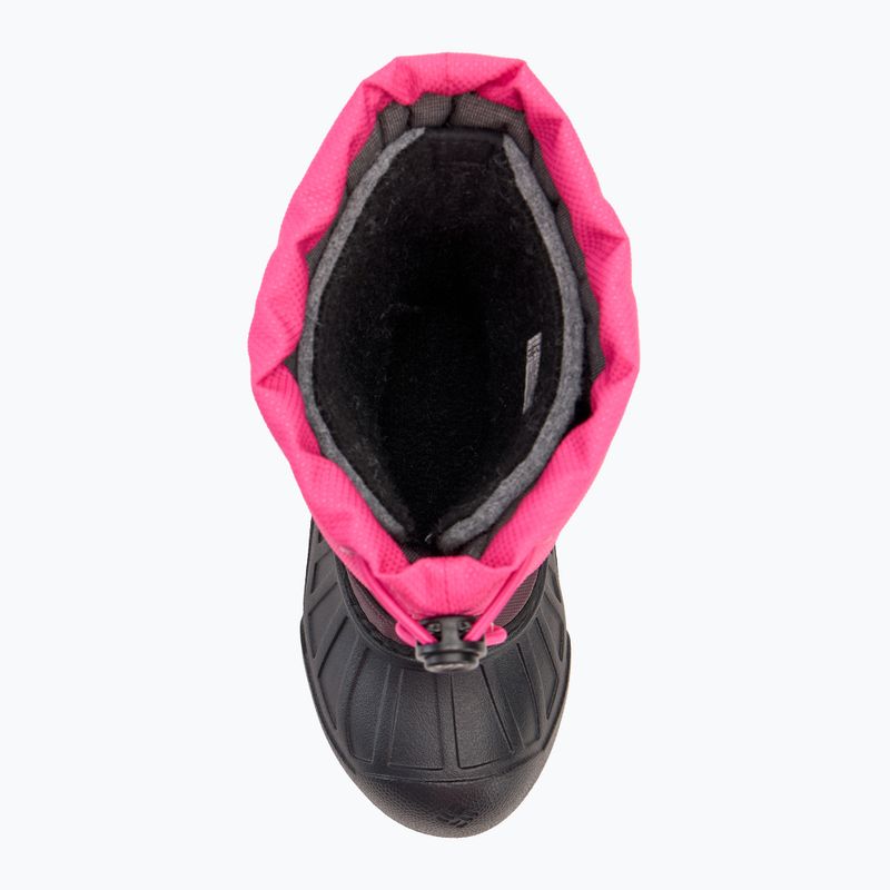 Śniegowce dziecięce Columbia Powderbug Snowlite pink ice/ moonvista 5