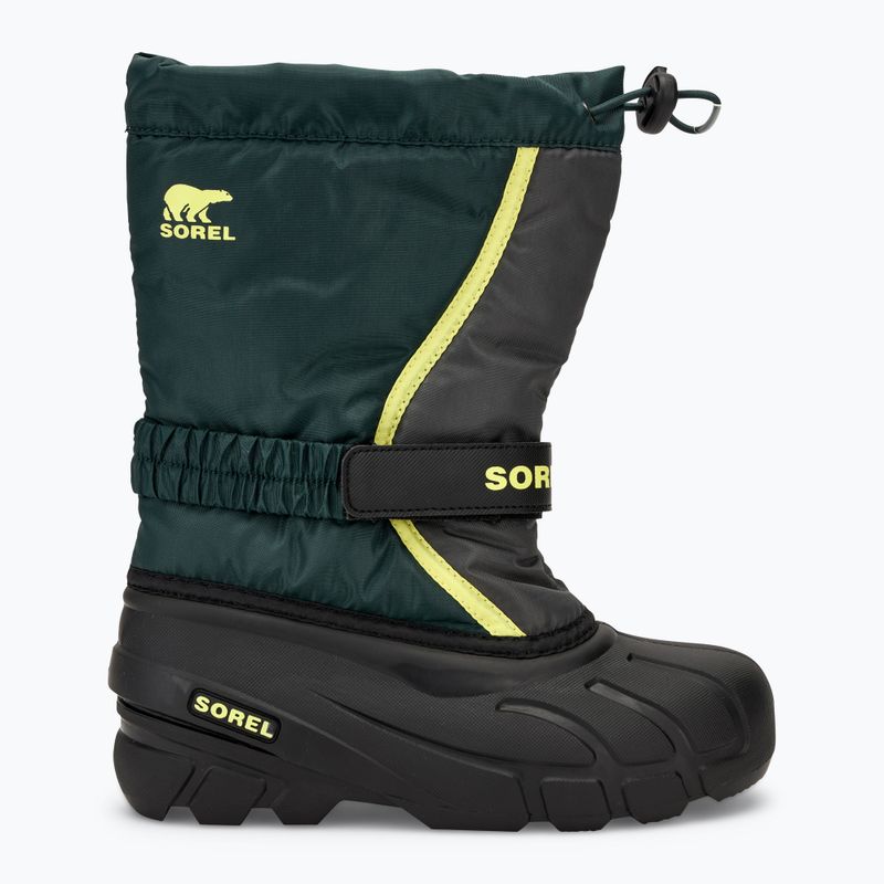 Śniegowce dziecięce Sorel Youth Flurry 24 spruce/grill 2