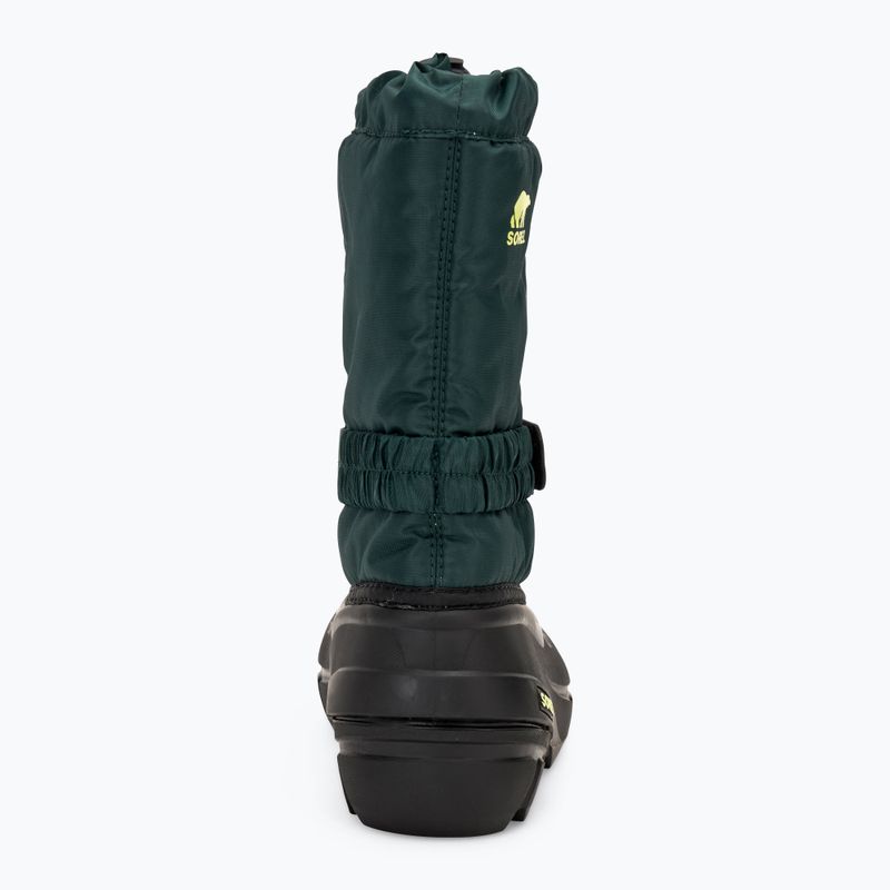 Śniegowce dziecięce Sorel Youth Flurry 24 spruce/grill 6