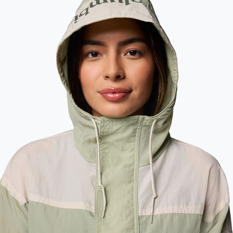 Kurtka przeciwwiatrowa damska Columbia Challenger II Windbreaker safari/dark stone 4