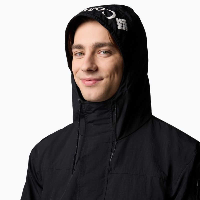 Kurtka przeciwwiatrowa męska Columbia Challenger Windbreaker Anorak black 6