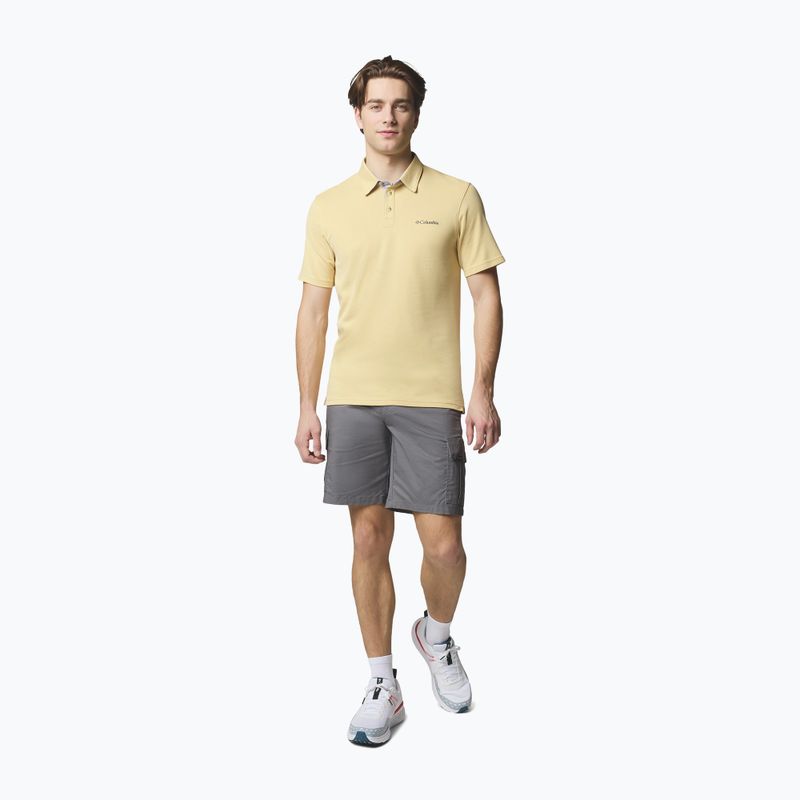 Koszulka męska Columbia Nelson Point Polo sand dune 2