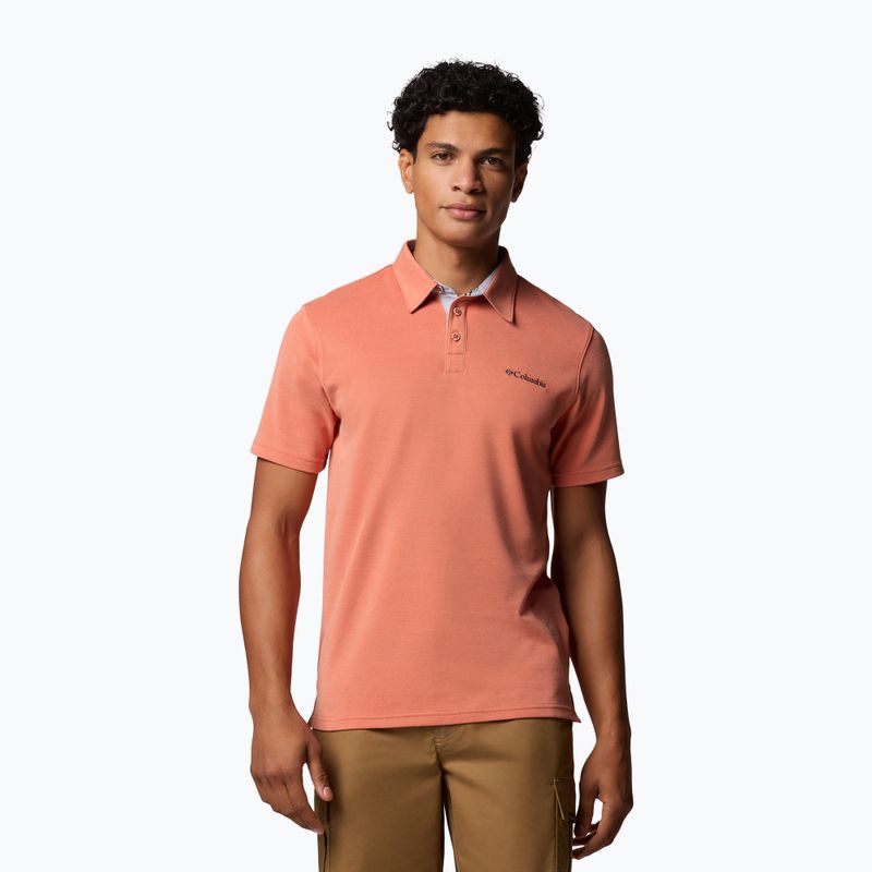 Koszulka męska Columbia Nelson Point Polo tuscan