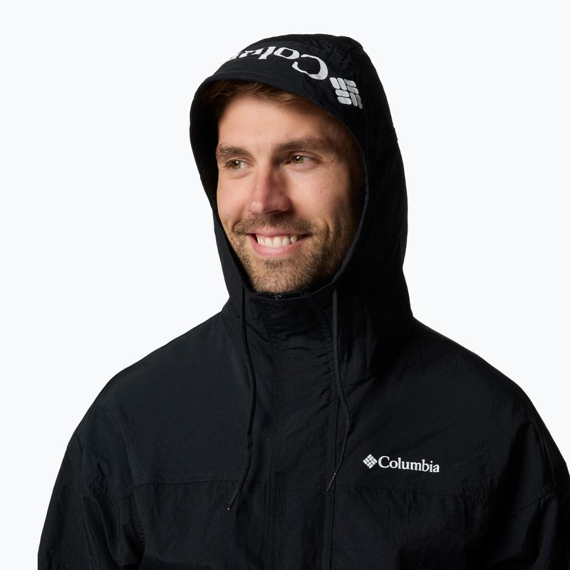 Kurtka przeciwwiatrowa męska Columbia Challenger II Windbreaker black 4