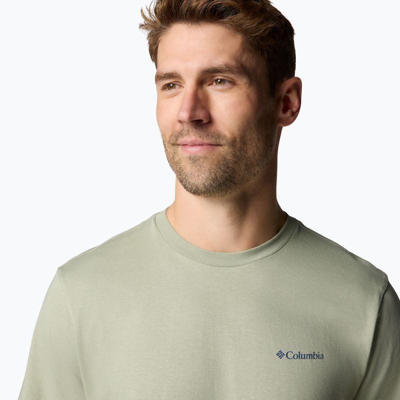 Koszulka męska Columbia Kettle River Back Graphic Tee safari/trailgu 5