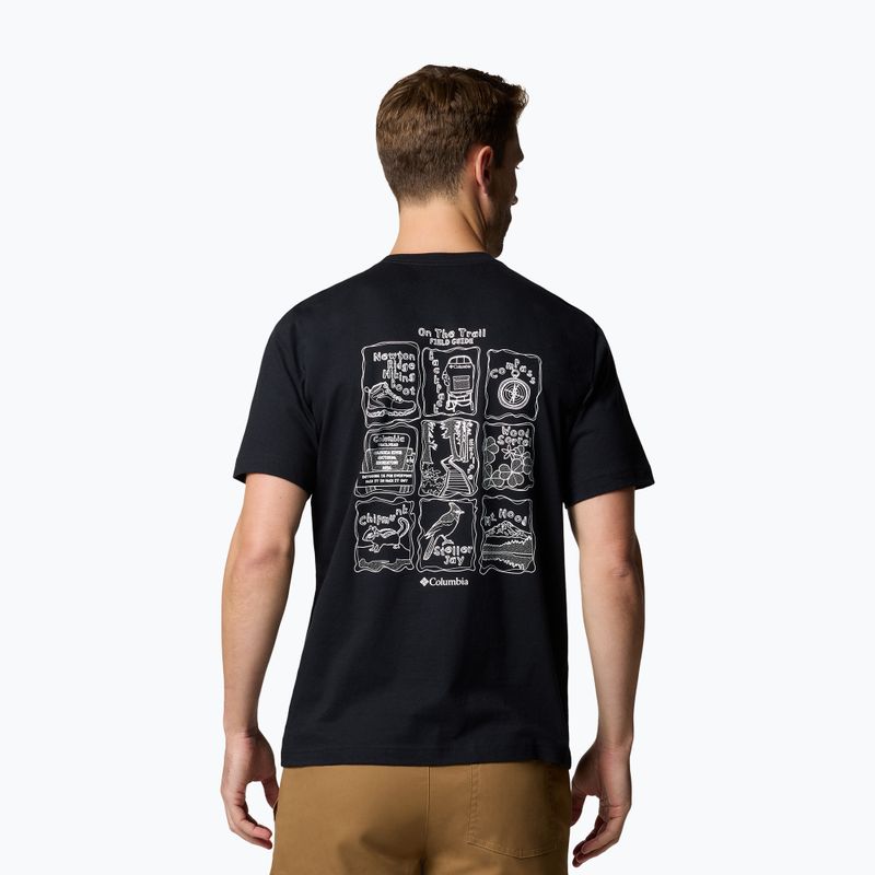 Koszulka męska Columbia Kettle River Back Graphic Tee black/trailgui 3