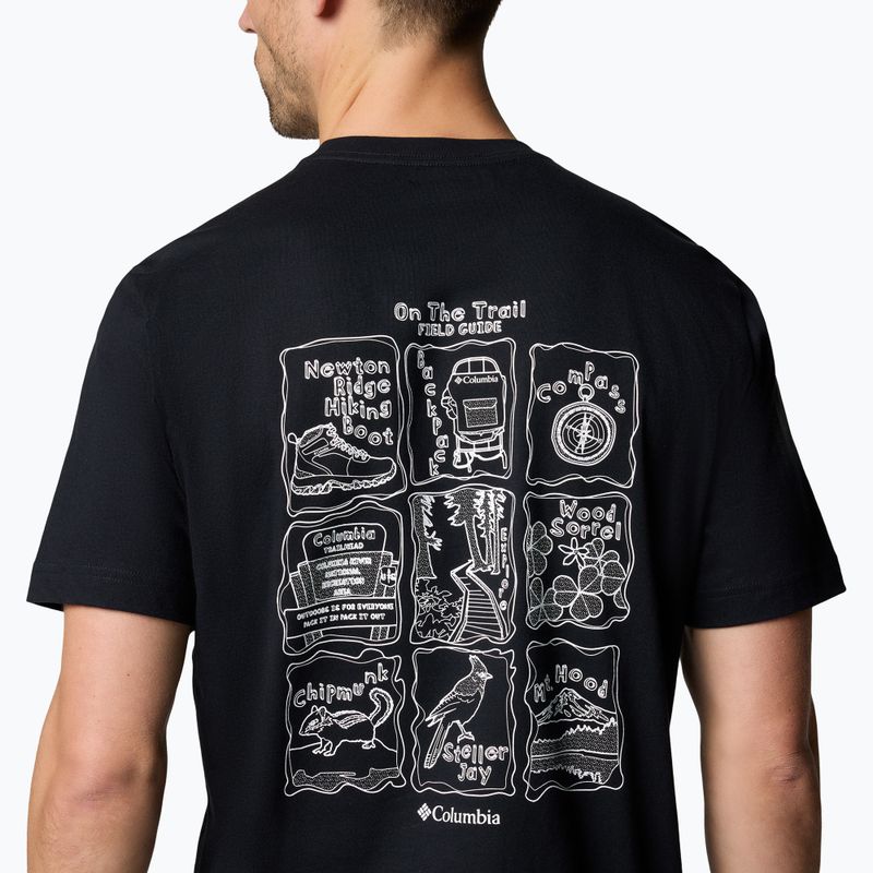 Koszulka męska Columbia Kettle River Back Graphic Tee black/trailgui 6
