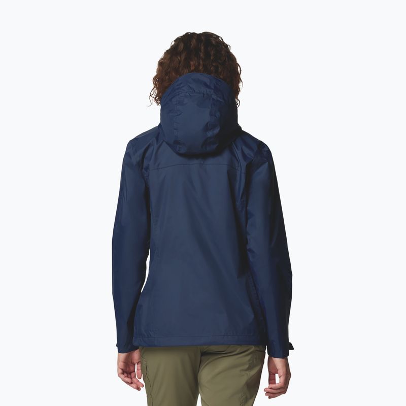 Kurtka przeciwdeszczowa damska Columbia Arcadia II collegiate navy 3