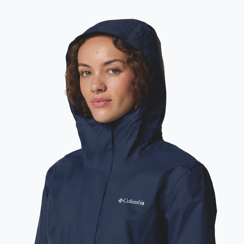 Kurtka przeciwdeszczowa damska Columbia Arcadia II collegiate navy 7