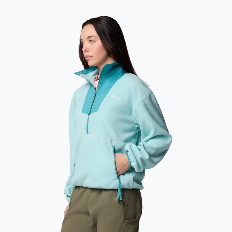 Bluza damska Columbia Sequoia Grove spray/teal 4