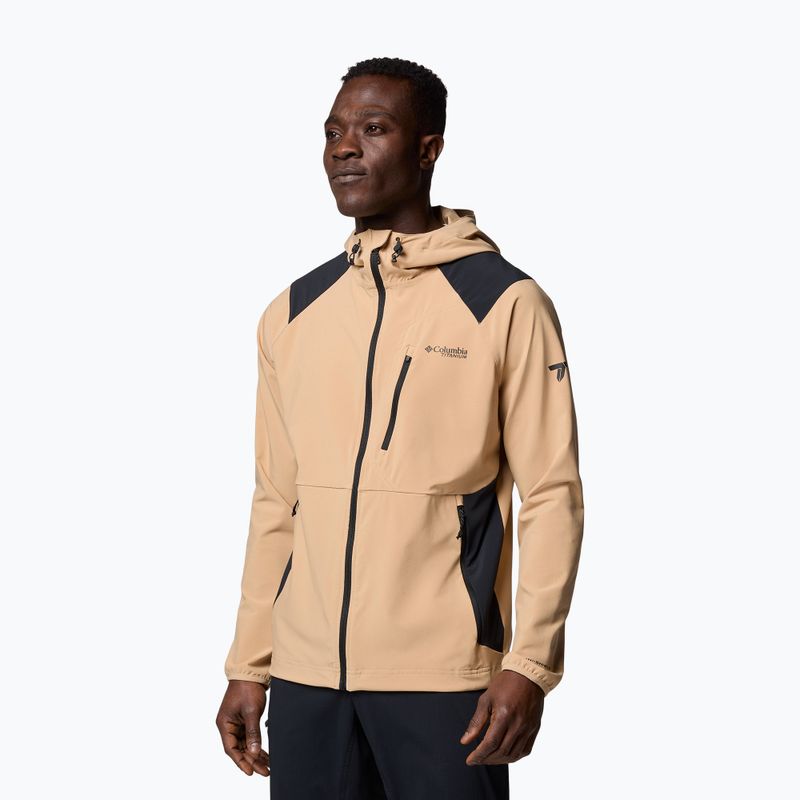 Kurtka softshell męska Columbia Triple Canyon Hooded canone/black 4