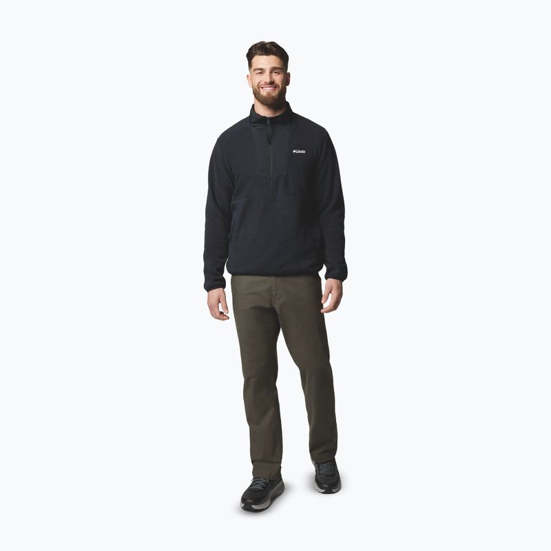 Bluza męska Columbia Sequoia Grove Half Zip Fleece black 2