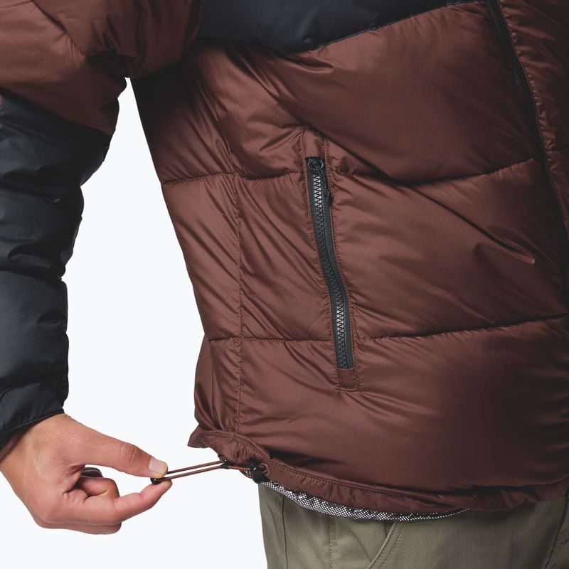Kurtka ocieplana męska Columbia Pike Lake II Hooded tobacco/black 9