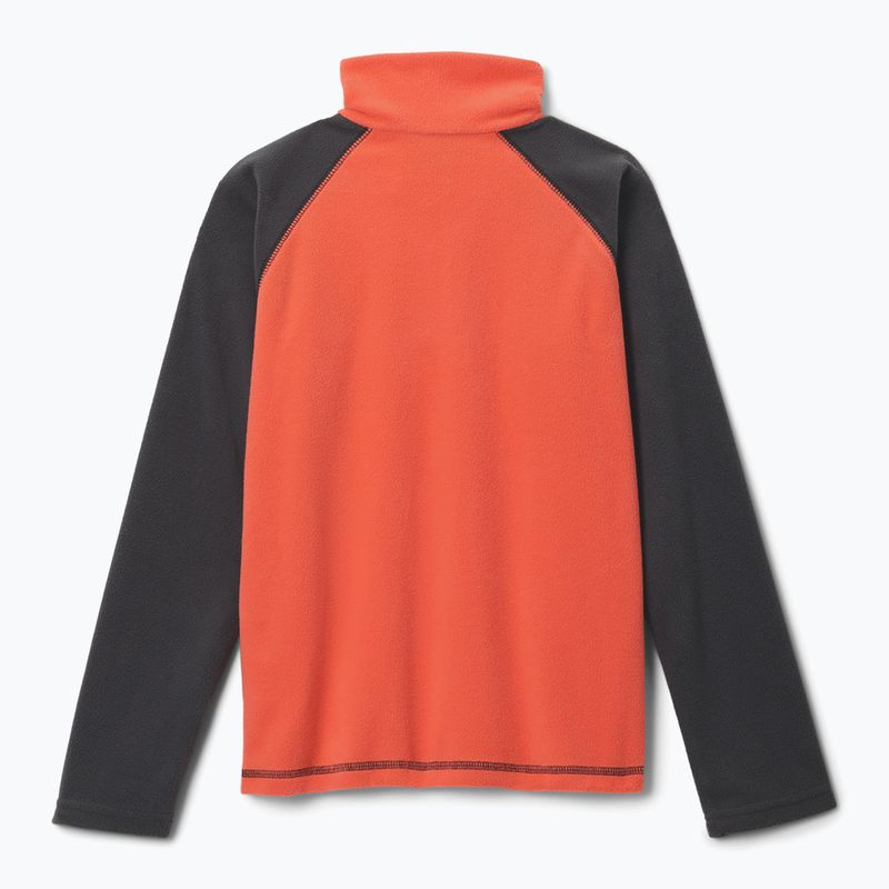 Bluza polarowa dziecięca Columbia Glacial Half Zip zing/shark 2