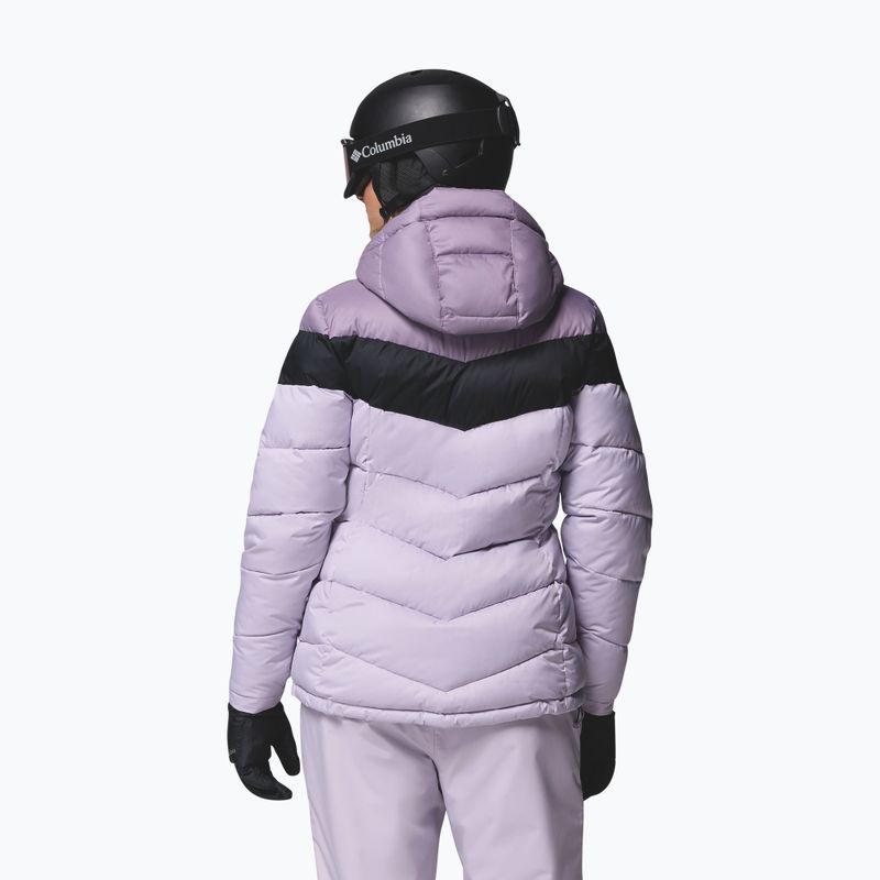 Kurtka narciarska damska Columbia Abbott Peak II Ins lavender pearl/shale purple/black 3