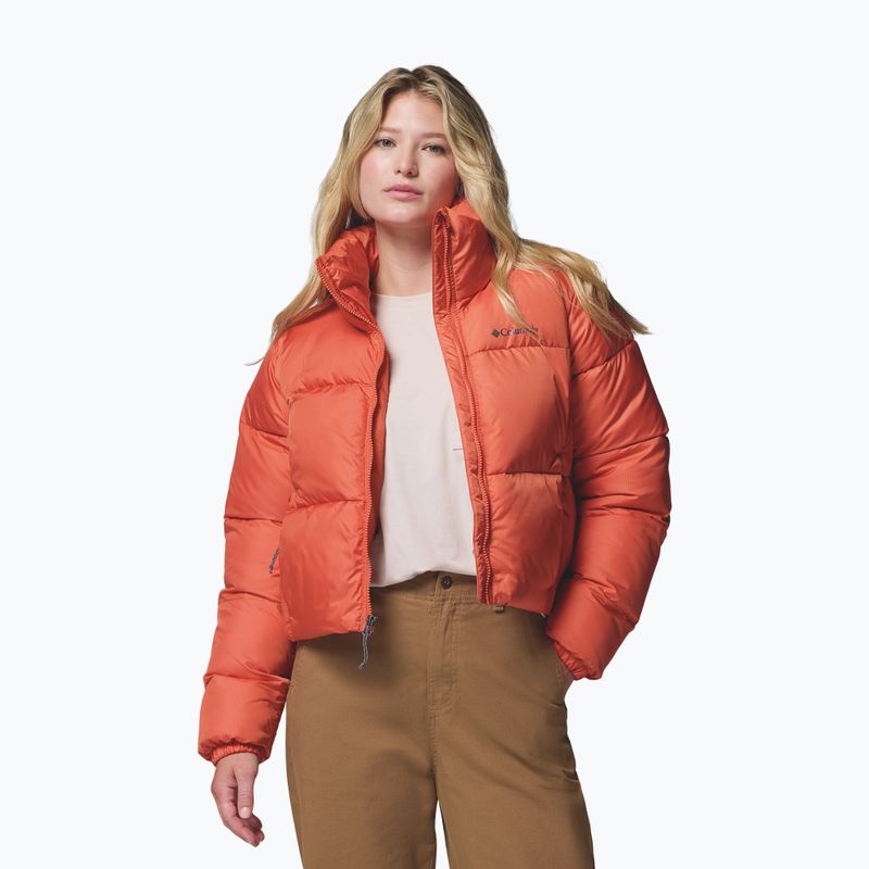 Kurtka ocieplana damska Columbia Puffect II Cropped tuscan 5