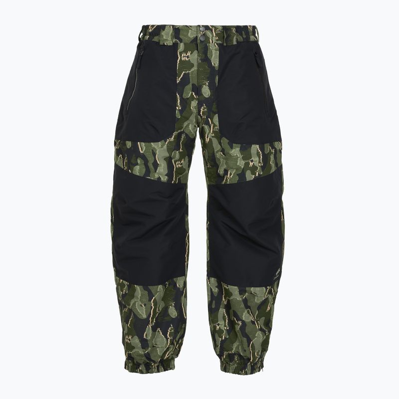 Spodnie snowboardowe męskie Columbia Coreshot Printed greenscape treebark print/black 11