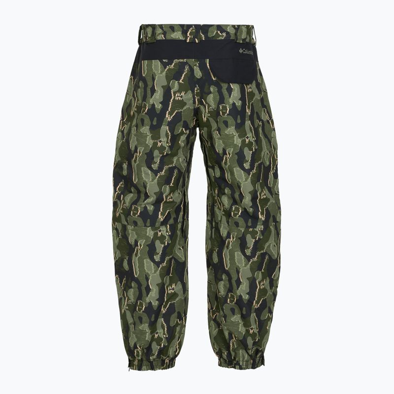 Spodnie snowboardowe męskie Columbia Coreshot Printed greenscape treebark print/black 12
