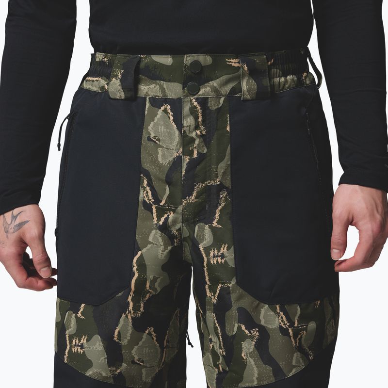 Spodnie snowboardowe męskie Columbia Coreshot Printed greenscape treebark print/black 5