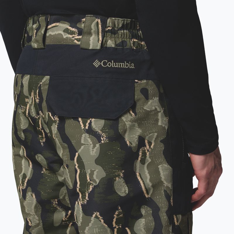Spodnie snowboardowe męskie Columbia Coreshot Printed greenscape treebark print/black 6