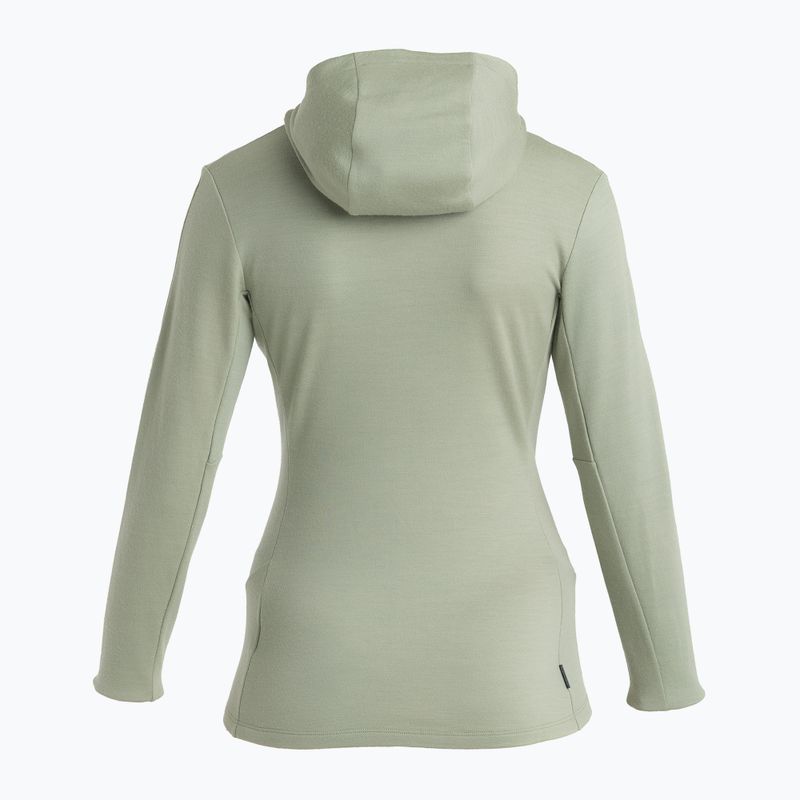 Bluza damska icebreaker Merino 260 Quantum IV Zip Hoodie lichen 8