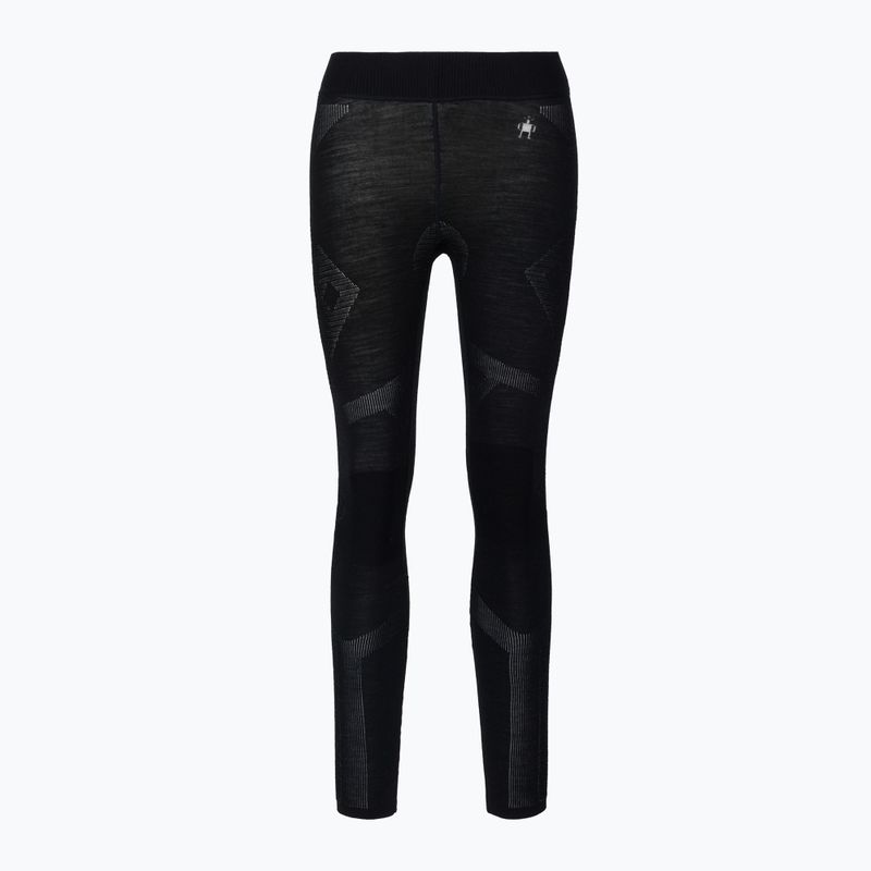 Spodnie termoaktywne damskie Smartwool Intraknit Thermal Merino Base Layer Bottom black/white 4