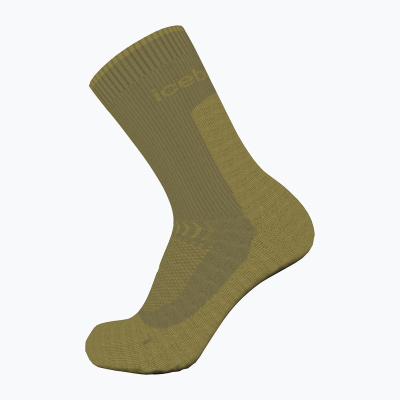 Skarpety damskie icebreaker Merino Hike+ Light Crew sphagnum/olive 3