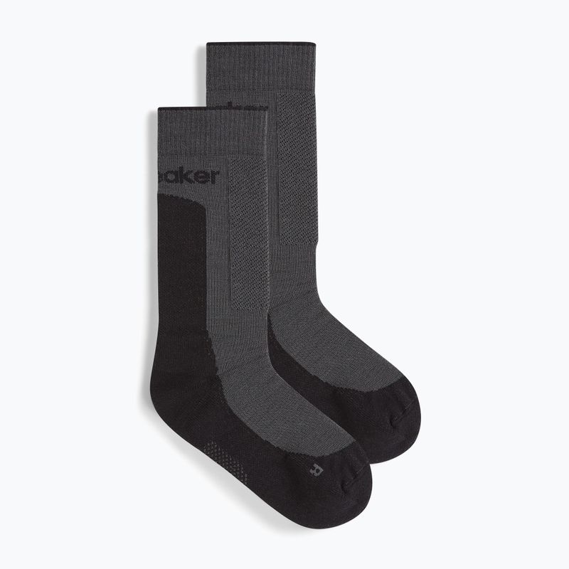 Skarpety damskie icebreaker Merino Hike+ Medium Crew obsidian/black 2