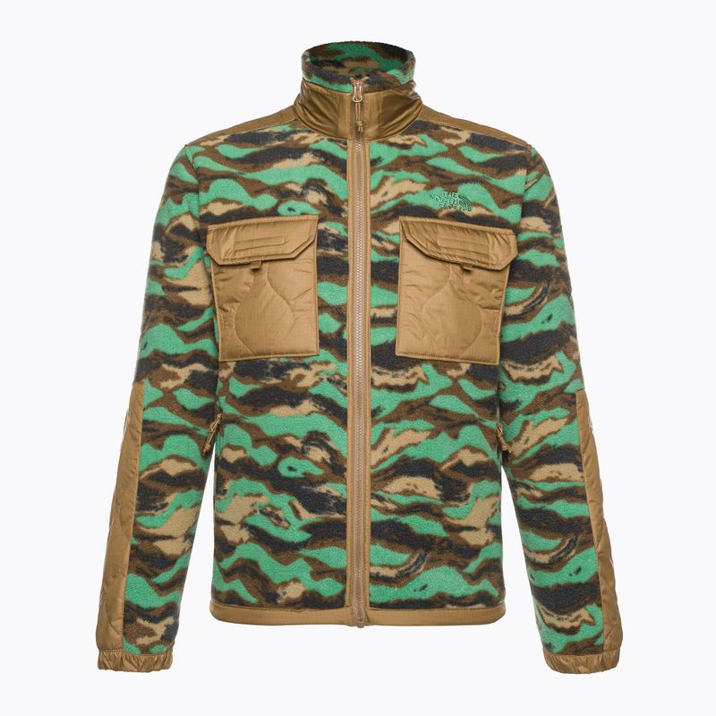 Bluza trekkingowa męska The North Face Royal Arch FZ deep grass green printed camo 6